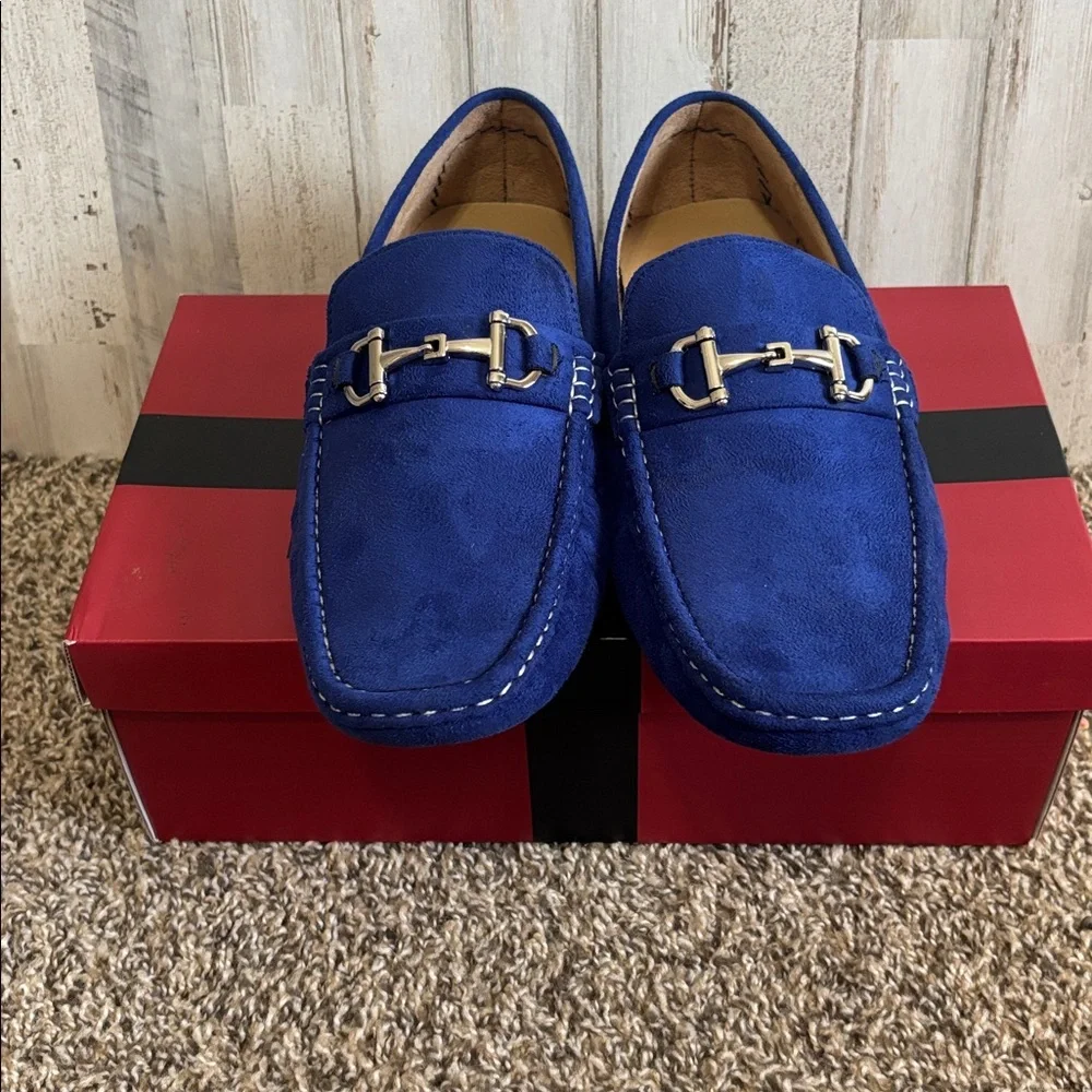 Amali Royal Blue‎ Men's Loafers